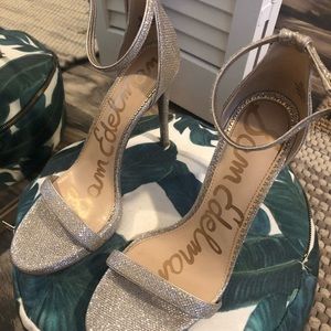 Sam Edelman metallic heel